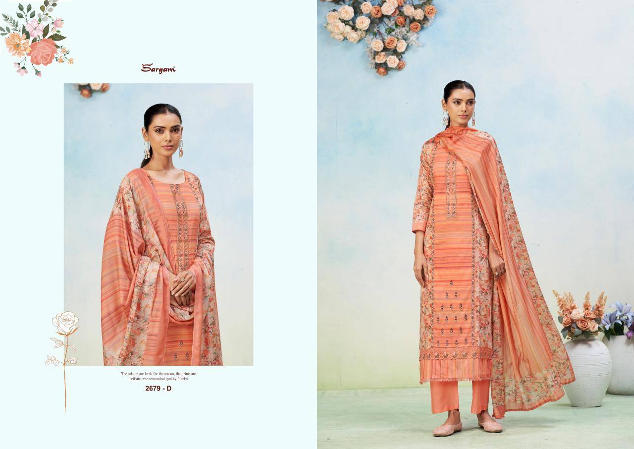 Sargam tisha Designer dress materials in Delhi